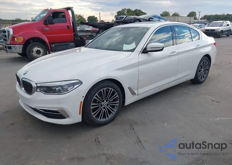 2020 BMW 530I из США, поврежденный, VIN WBAJR3C01LWW69450
